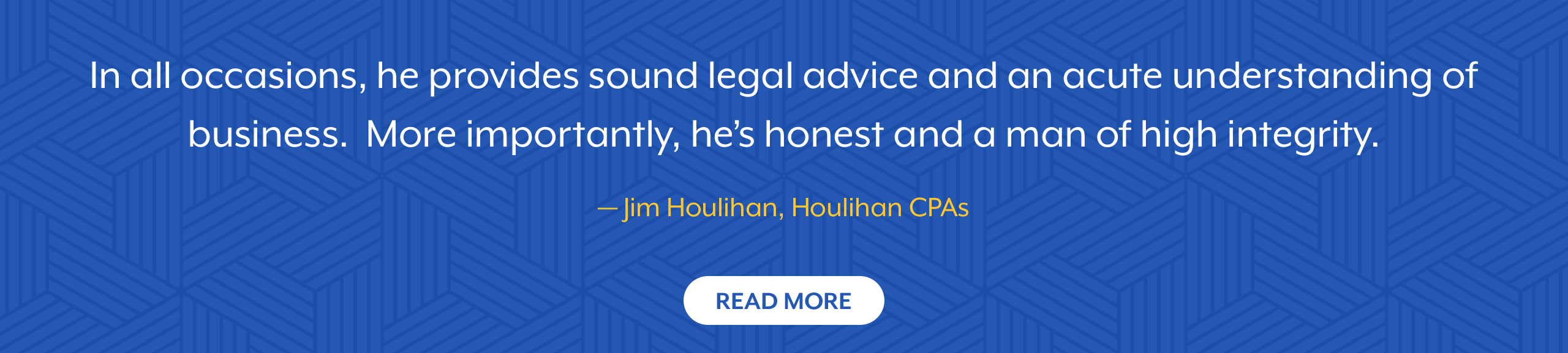 Bonahoom & Bobilya: Testimonials In all occasions, he provides sound legal advice and an acute understanding of business.  More importantly, he’s honest and a man of high integrity.